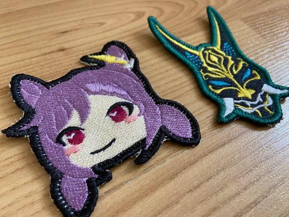 Genshin <b>Impact</b> Keqing MACHINE EMBROIDERY File - Cute Video Game ...